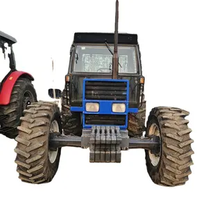 热卖原装FIATAGRI 110 hp 4x4新荷兰二手农用拖拉机，带全套工具