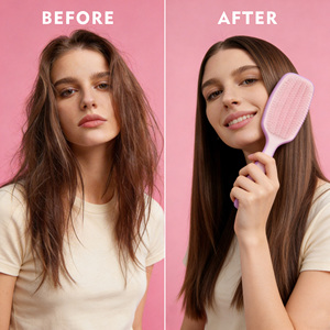 <span class=keywords><strong>Spazzola</strong></span> Districante Multicolore per Capelli Bagnati e Asciutti, <span class=keywords><strong>Elimina</strong></span> i Nodi e Riduce la Rottura, per Tutti i Tipi di Capelli - Product Image 6