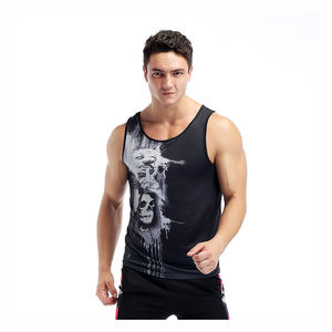 Conception personnalisée, coton uni, musculation, Fitness, Stringer, singlet de gymnastique, mode, impression personnalisée, sport, vente en gros - Product Image 1