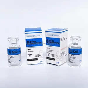 Medical pharmaceutical grade 3ml H CG stickers 10 ml vial labels peptides labels and boxes