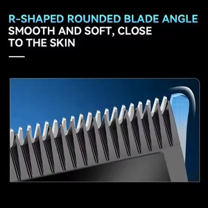 KEMEI Km-pg1071 Display Electric Cordless Powerful Hair Clipper <strong>Trimmer</strong> Fast Charging Professional <strong>Black</strong> <strong>Trimmer</strong> Man - Product Image 4