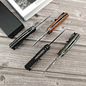 Cuchillo Plegable de Bolsillo Kiku XR para Exteriores, 2.80 Pulgadas, Acero 8Cr13MoV, G10, Alta Dureza, Portátil, para Caza, Camping, Uso Diario - Product Image 4