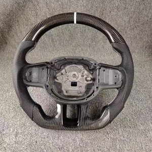 พวงมาลัยสปอร์ตหนังคาร์บอนไฟเบอร์สีดำสำหรับวอลโว่ S90 V90 <span class=keywords><strong>S60</strong></span> V60 S40 V40 XC40 XC60อุปกรณ์ตกแต่งรถยนต์ XC90 - Product Image 4