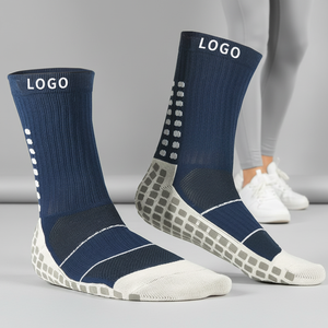 جوارب رياضية طويلة للبالغين والشباب - قابلة للتخصيص حسب الطلب، مضادة للانزلاق، مصنوعة من مزيج القطن لكرة القدم وركوب الدراجات - Product Image 1