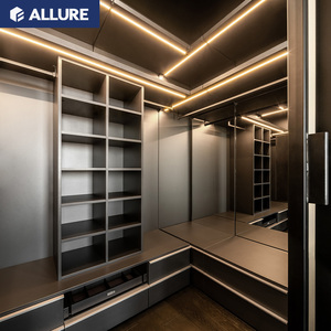 Allure : Dressing Intelligent Personnalisé, Armoire de Rangement Ouverte pour Chambre à Coucher - Product Image 1