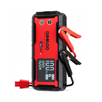 GOOLOO GT6000 Démarreur de camion 4-en-1, Batterie externe d'urgence, Puissance de crête 6000A, Écran LCD, Lampe LED, Charge USB-C 100W