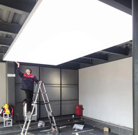 Plafonnier Lumineux à Film Tendu Personnalisé, Grand Format, pour Garage Automobile et Atelier de Réparation 4S