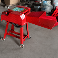 Henglu – Nouvelle Machine Électrique Multifonctionnelle pour Hacher la Fourrage Sec et Humide, Broyeur de Fourrage 600kg/h, Traitement des Aliments pour l'Inde et l'Afrique, 220V