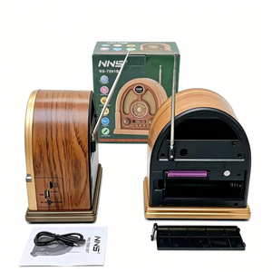 <span class=keywords><strong>Radio</strong></span> multibandes de bureau couleur bois <span class=keywords><strong>FM</strong></span> AM SW DC 3V DSP NS-7061BT - Product Image 3