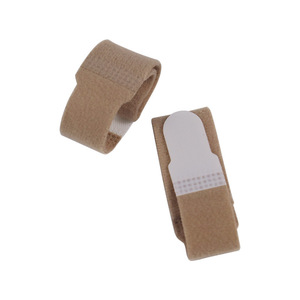 Attelle orthopédique correctrice pour doigt arqué, avec séparateur, rembourrée, écologique et apaisante - Product Image 1