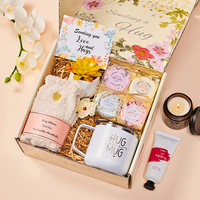 Bougies parfumées spa personnalisées Coffret cadeau Get Well Soon Care Package Coffret cadeau Sentez-vous mieux bientôt Panier cadeau de sympathie
