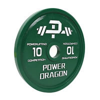 Plaques de poids commerciales personnalisables avec logo pour la musculation, la compétition et l'entraînement physique