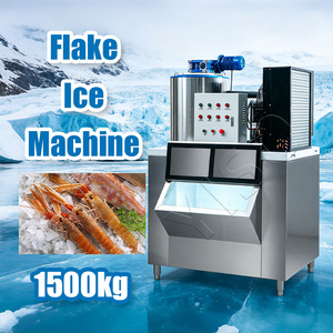 Machine à glace en flocons sans coquille YISO, super grande capacité, 1500 kg/24h, pour ligne de production de crevettes surgelées - Product Image 3