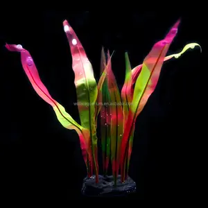 Manufacturers Direct Sales Wholesale Fish Tank Glow-in-the-dark Decoration Simulation Aquatic Plants Aquarium Landscape