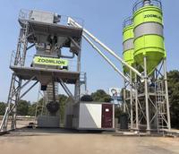 Centrale à béton stationnaire Zomlion avec trémie pour la construction routière et la production de béton prêt à l'emploi