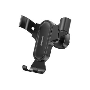 Soporte para Teléfono de Coche Foneng CP100 con Fijación por Gravedad, Montaje en Rejilla de Ventilación, Rotación 360°, Negro, Universal, con Bloqueo Automático para iPhone 16 15 Samsung - Product Image 1