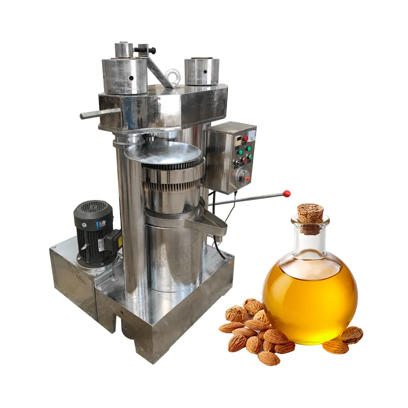 Presse à huile d'amande/Presse à huile d'olive/Petite presse à huile hydraulique pour beurre de cacao Presse à huile d'arachide