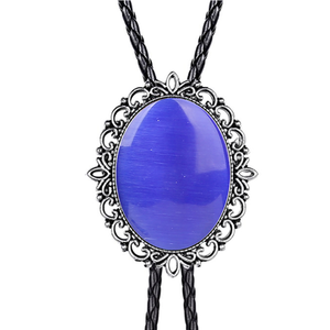 Vente directe <span class=keywords><strong>d</strong></span>'usine Logo personnalisé Bolo Cravate bijoux pour hommes Stone Western Cowboy Wolf <span class=keywords><strong>Lion</strong></span> Bolo Cravate cuir Dentelle - Product Image 5