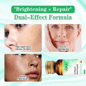 Boisson de collagène multi-sources de bonne qualité pour adultes, liquide oral anti-âge, éclaircissant et beauté, pour une peau éclatante - Product Image 4