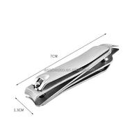 Coupe-ongles à double lame de conception spéciale en acier inoxydable 2 en 1 multifonctionnel