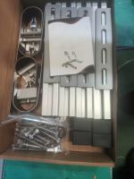 Supports de montage réglables pour panneaux solaires de balcon pour 2 modules photovoltaïques