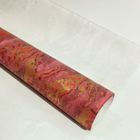 Papier d'emballage cadeau de luxe SY, épais, 150 g/m², rouge, spécial, grand format, écologique, doré, pour la fabrication de boîtes à bijoux