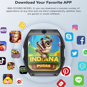 2 جيجابايت + 16 جيجابايت عرض ترويجي بوصة IP68 مقاوم للماء أندرويد طراز <span class=keywords><strong>X</strong></span> ذكي 4G كاميرات مزدوجة IPS غير لامع مربع - Product Image 5