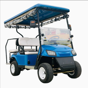 Carrito de Golf Eléctrico Elite de 4 Plazas, Batería de Litio, 24 km/h, Capacidad de Carga de 300 kg, 4 Ruedas, Motor de 200-400 W, Alcance de 72 Hoyos - Product Image 2