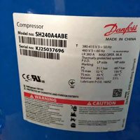 2. Compresseur SH240A4ABE SH240A4ACC SH240A4ABC SH240A4ACA pour compresseur de pompe à chaleur air-eau Danfoss 3PH 380V R410A