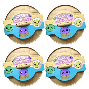 Squishy <span class=keywords><strong>de</strong></span> Dumpling Simulado Colorido, Alivia la Ansiedad, Antiestrés, Mejora el Bienestar, Reutilizable, Regalo para Fiestas - Product Image 6