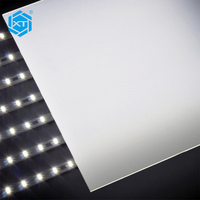 Feuille de diffusion de lumière PMMA givrée opale de 1 mm et 1,5 mm pour panneaux d'éclairage LED