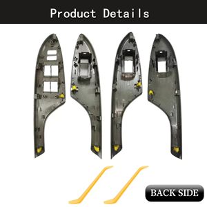 Toyota Corolla Power <b>Window</b> Switch <b>Trim</b> Cover Silver 7427202290 Front Rear Left Right With Tool - Product Image 3
