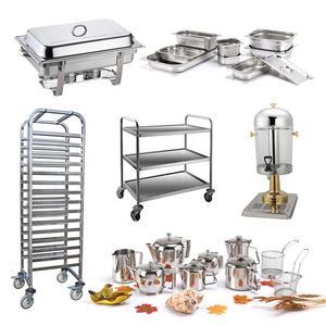 Funil de Cozinha Comercial em Aço Inoxidável 304 com Base e Peneira Cônica - Product Image 6