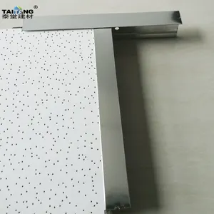Plafond Suspendu Panel Azulejos De Techo Acoustic Drop Ceiling Tiles 600Mm X 600Mm