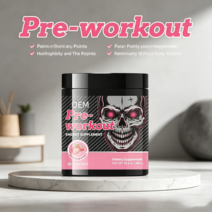 Poudre pré-entraînement pour l'énergie, la concentration <span class=keywords><strong>et</strong></span> la stimulation musculaire avec de la bêta-alanine, complément pré-entraînement naturel en poudre pour la récupération - Product Image 4
