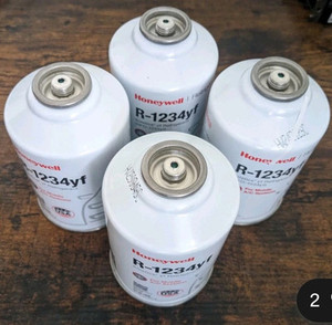 Nuovo di zecca originale nuovo refrigerante HFO-1234yf Automotive AC '4 8 Oz lattine autosigillanti 2 <span class=keywords><strong>Pou</strong></span> per <span class=keywords><strong>PLC</strong></span> - Product Image 3