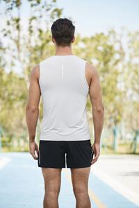 170g Customize Logo Relaxed Leisure Comfortable Sleeveless Basic <b>Thin</b> Over-sized Tank Top Vest and Singlet <b>Gilet</b> - Product Image 3