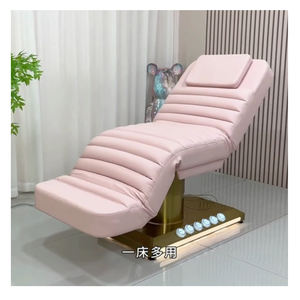 Meja Pijat Kecantikan Wajah Elektrik Terbaik yang Dapat Disesuaikan dengan 3 Motor untuk Perawatan Cupping - Product Image 5