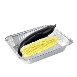 <span class=keywords><strong>Grand</strong></span> bol <span class=keywords><strong>jetable</strong></span> en <span class=keywords><strong>aluminium</strong></span> de 1100 ml de qualité alimentaire avec couvercle en <span class=keywords><strong>aluminium</strong></span> et récipients de cuisson en PP pour grillades et plats à réchaud - Product Image 1