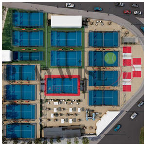 <span class=keywords><strong>Court</strong></span> de padel avec toit <span class=keywords><strong>court</strong></span> de padel extérieur toit de pluie toit de tennis de padel personnalisé - Product Image 6