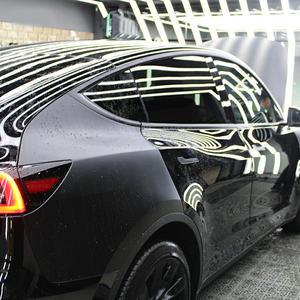 TPU ppf màu đen sáng màu xe sơn bảo vệ phim tự động sửa chữa xe bọc màu đen mờ Tự Chữa Bệnh đen bóng ppf Đen - Product Image 4