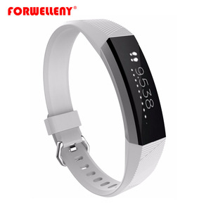 Doble Color de silicona suave de la banda de muñeca correa para <span class=keywords><strong>Fitbit</strong></span> <span class=keywords><strong>Alta</strong></span>/<span class=keywords><strong>Alta</strong></span> <span class=keywords><strong>HR</strong></span>/Ace inteligente pulsera ajustable - Product Image 3