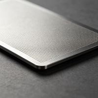 Plaque de nom en aluminium gravée au laser sur mesure