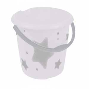 Cubo Decorativo Ilvie 30x28, Polipropilene, Bianco Cosmico, 10 L - Product Image 2