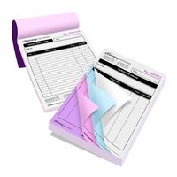 Fangda – Blocs de reçus autocopiants de haute qualité à 2/3/4 feuillets, 100 feuillets, formulaires duplicata personnalisés, carnets de reçus