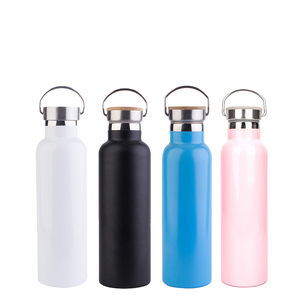 Sản Phẩm Mới 600Ml Thép Không Gỉ Biểu Tượng Tùy Chỉnh Chân Không <span class=keywords><strong>Flask</strong></span> Du Lịch Cắm Trại Phích Chai Thể Thao Dưới Nước Chai Với Nắp Xử Lý - Product Image 5