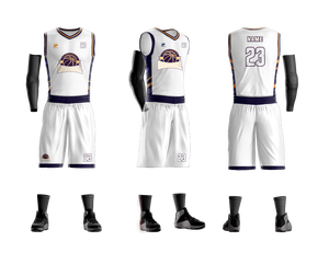 Desain Jersey Basket Latihan Bolak-Balik Bordir Kustom Grosir, Seragam Jaring Sublimasi Kosong 2024-2025 - Product Image 2