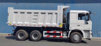 Caminhão Basculante F2000 6X4, Motor Diesel de 340HP, Caixa de Carga Tipo U de 18CBM, 25Ton GVW para Transporte de Mineração