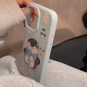 ใหม่เคสโทรศัพท์เยลลี่สีเหลืองลูกแมวแบบเต็มหน้า<span class=keywords><strong>จอ</strong></span>สำหรับ iPhone 17 16 15 14 PRO MAX พร้อมที่ใส่รูปแมวและสายคล้อง - Product Image 5