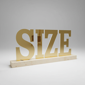 Decorazioni per Feste: Numero in Acrilico Dorato a Specchio da 3ft e 4ft per Decorazioni di Compleanno 30, 40, 50, 60 Anni - Product Image 3